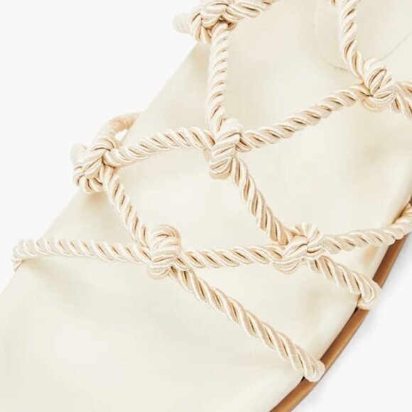 Knotty Ankle Wrap Gladiator Sandal - Picture 6 of 7